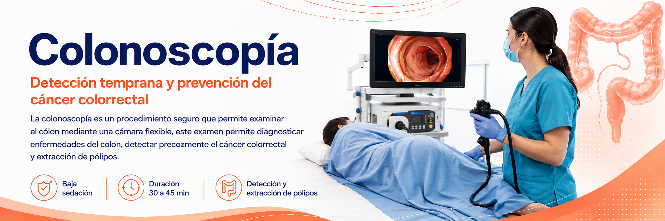 Colonoscopia: detección temprana y prevención del cáncer colorrectal