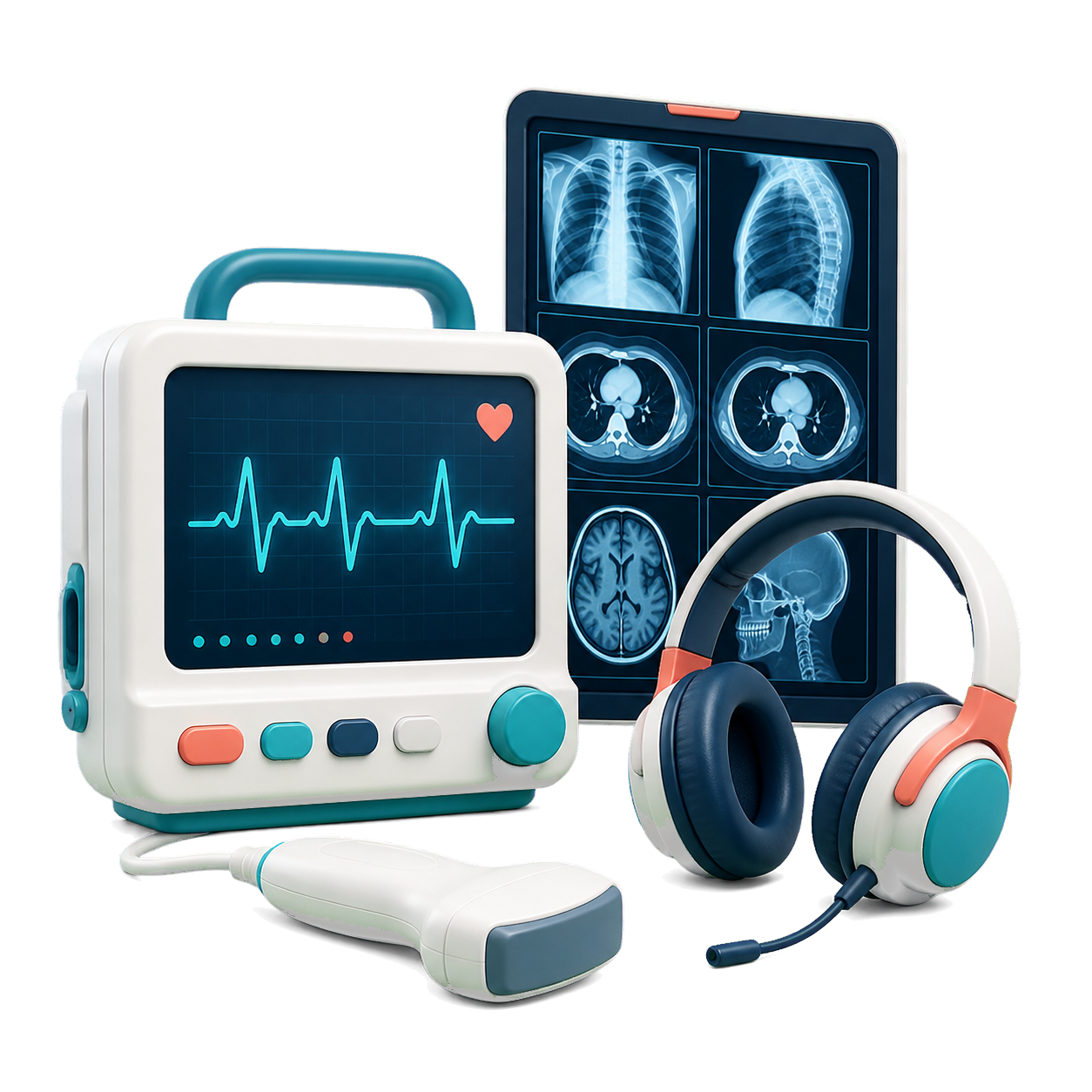 Equipos de diagnóstico para exámenes médicos integrales