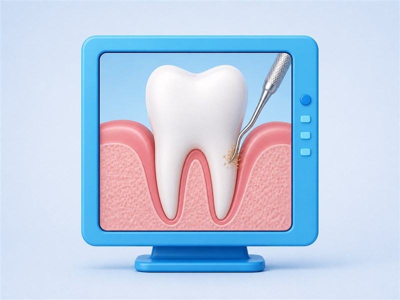 Destartraje para remover el sarro dental
